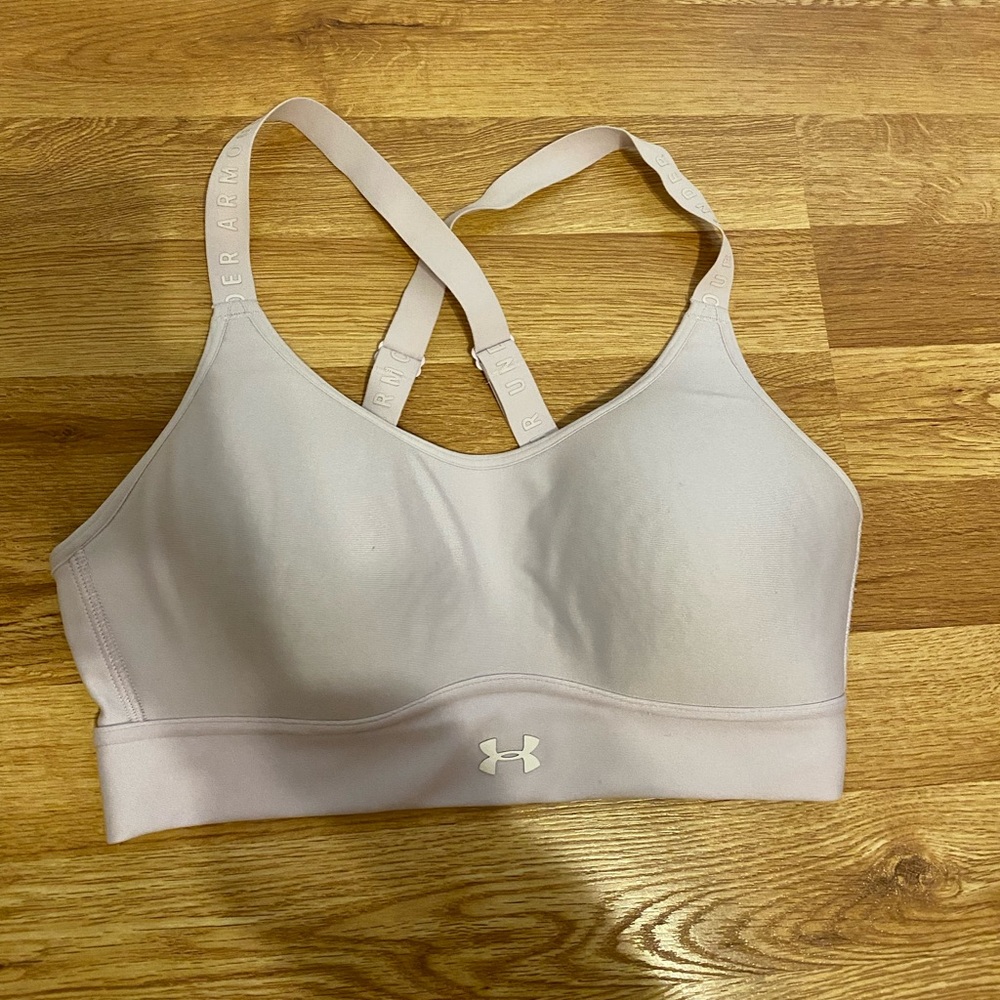 Under Armour sports bra pale lilac